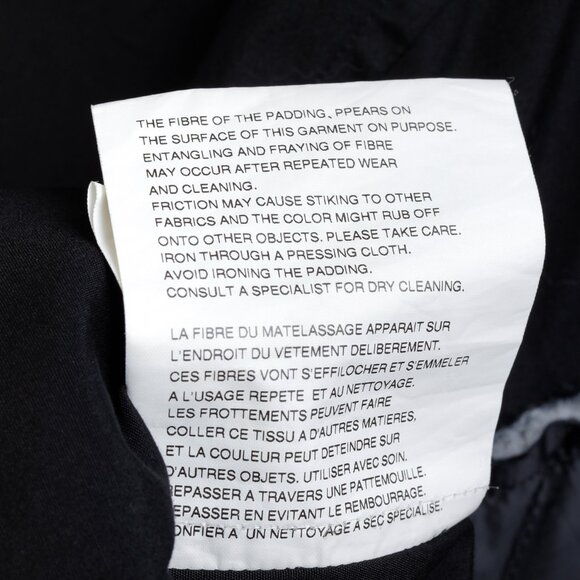 Comme Des Garçons Homme Plus 2017 Black Quilting Button Up Shirt - Picture 12 of 12